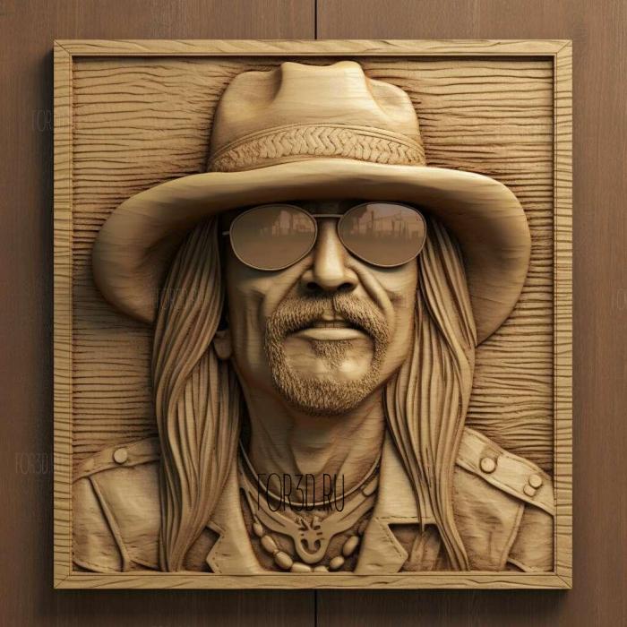 Kid Rock 1 stl model for CNC